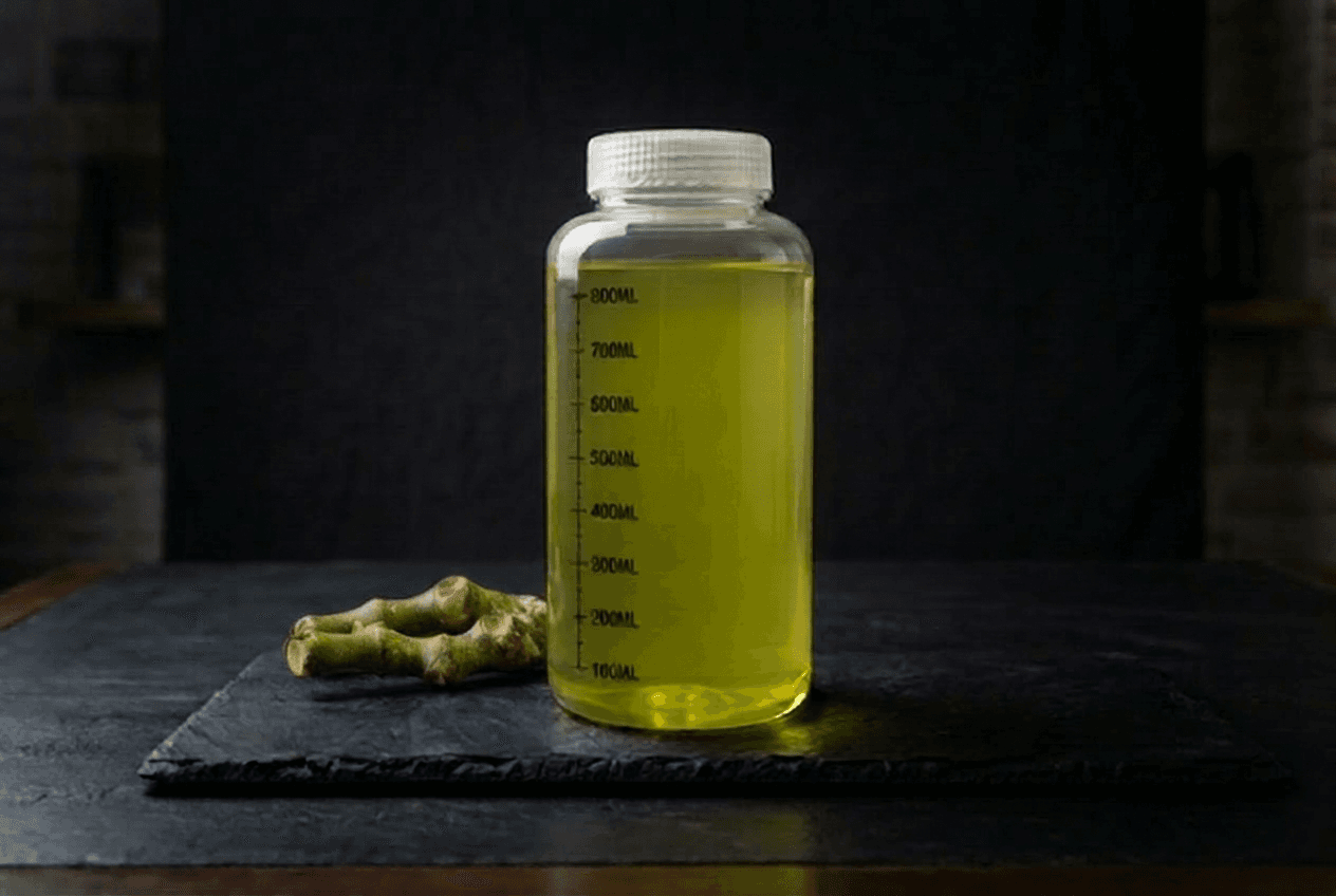 Kavain nano kava liquid alongside nano kava powder — two nano-emulsified delivery formats from the same Vanuatu oleoresin