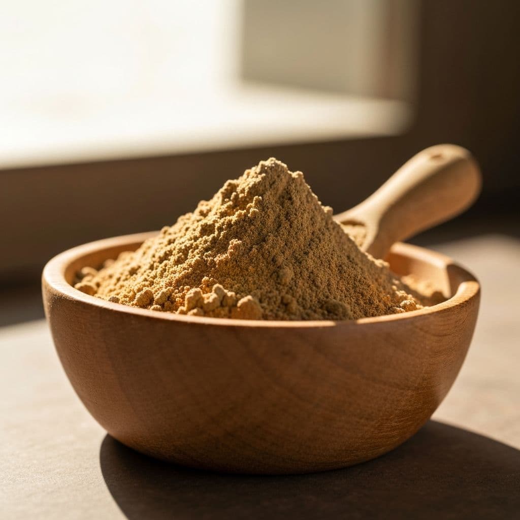 Kavain traditional grind kava — fine-ground whole root powder for traditional preparation